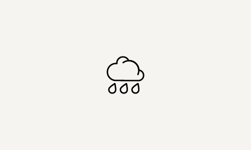 Image ofanimated rain cloud